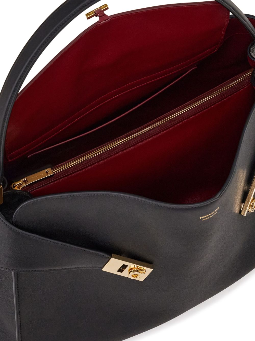 Ferragamo Bags.. Black 219939781693006 (FERRAGAMO / トートバッグ ) | FERRAGAMO (フェラガモ)(5)