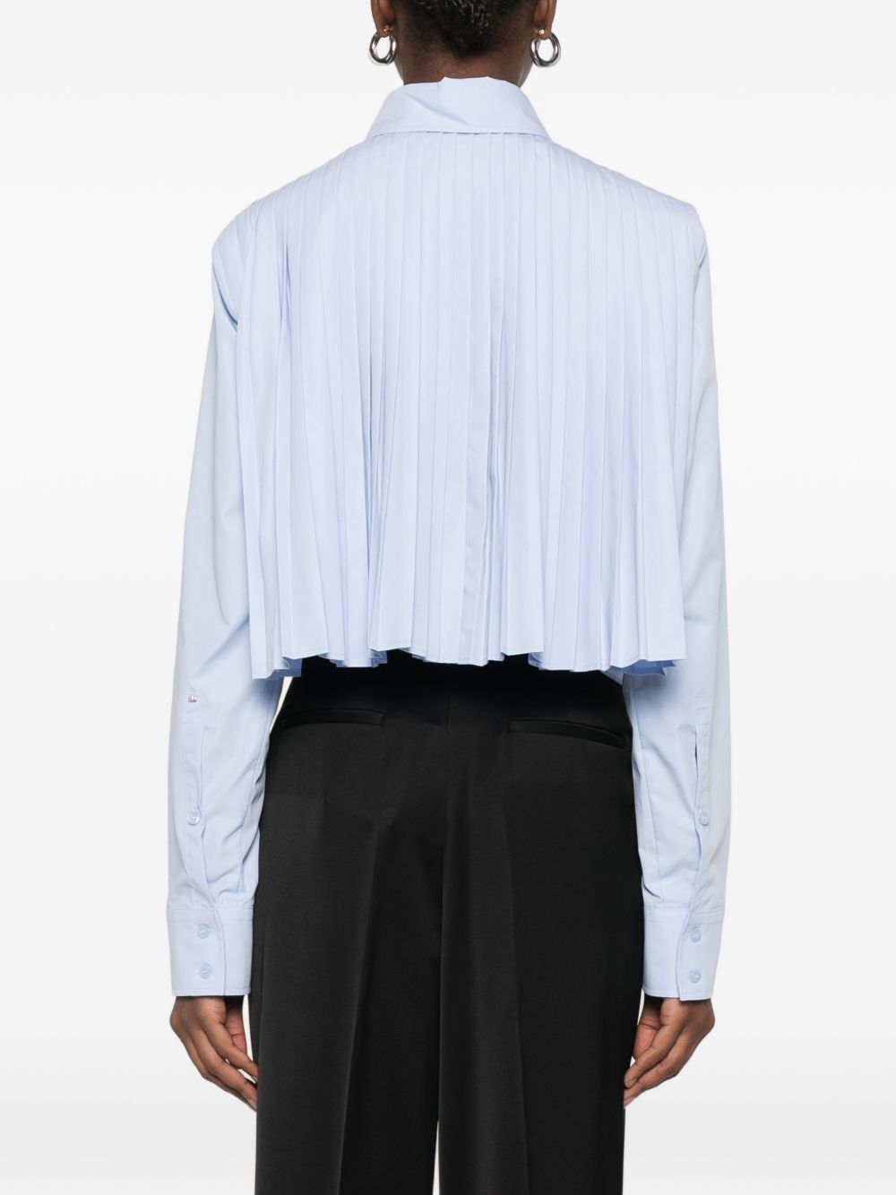 SPORTMAX PRE Shirts Clear Blue 12111041600002 (Sportmax / シャツ・ブラウス ) | Sportmax (スポーツマックス)(4)
