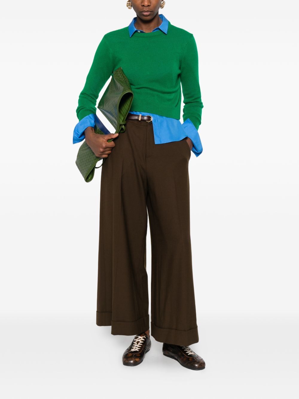 CELINE CAPSULE Trousers Brown RP0AP124902KM (CELINE / パンツ ) | CELINE (セリーヌ)(4)