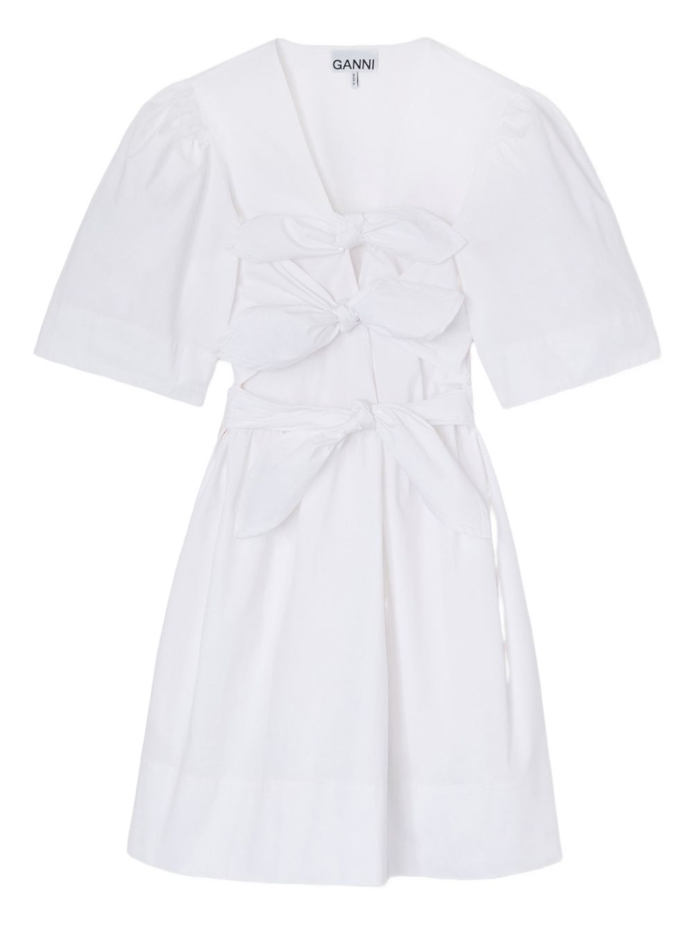 GANNI Dresses White A1030195151 (GANNI / ワンピース・ドレス・オールインワン ) | GANNI (ガニー)