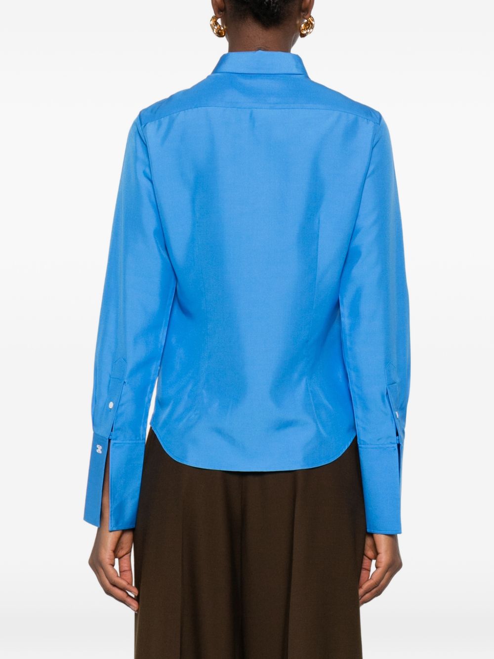 CELINE CAPSULE Shirts Clear Blue RC09S667P06LO (CELINE / シャツ・ブラウス ) | CELINE (セリーヌ)(1)