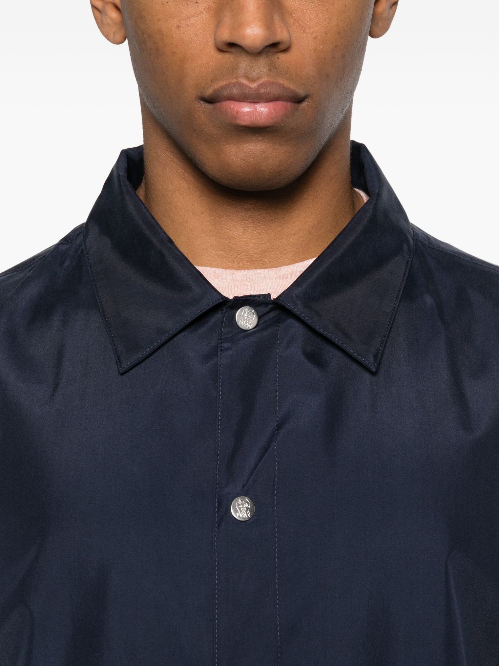 Brunello Cucinelli Coats Blue MZ4216541C905 (Brunello Cucinelli / カジュアルジャケット ) | Brunello Cucinelli (ブルネロ・クチネリ)(1)