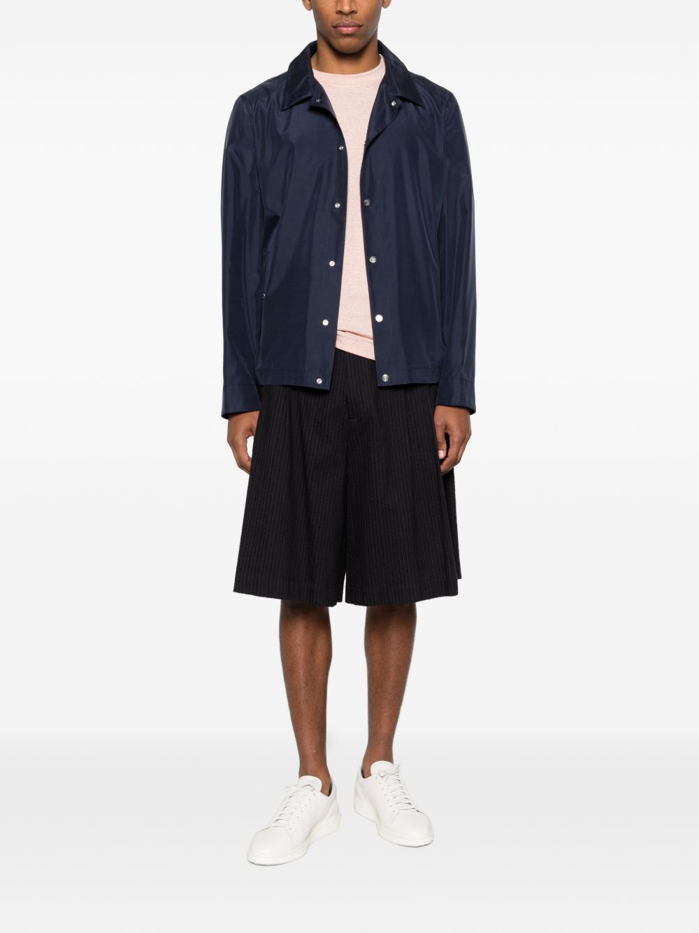 Brunello Cucinelli Coats Blue MZ4216541C905 (Brunello Cucinelli / カジュアルジャケット ) | Brunello Cucinelli (ブルネロ・クチネリ)(4)