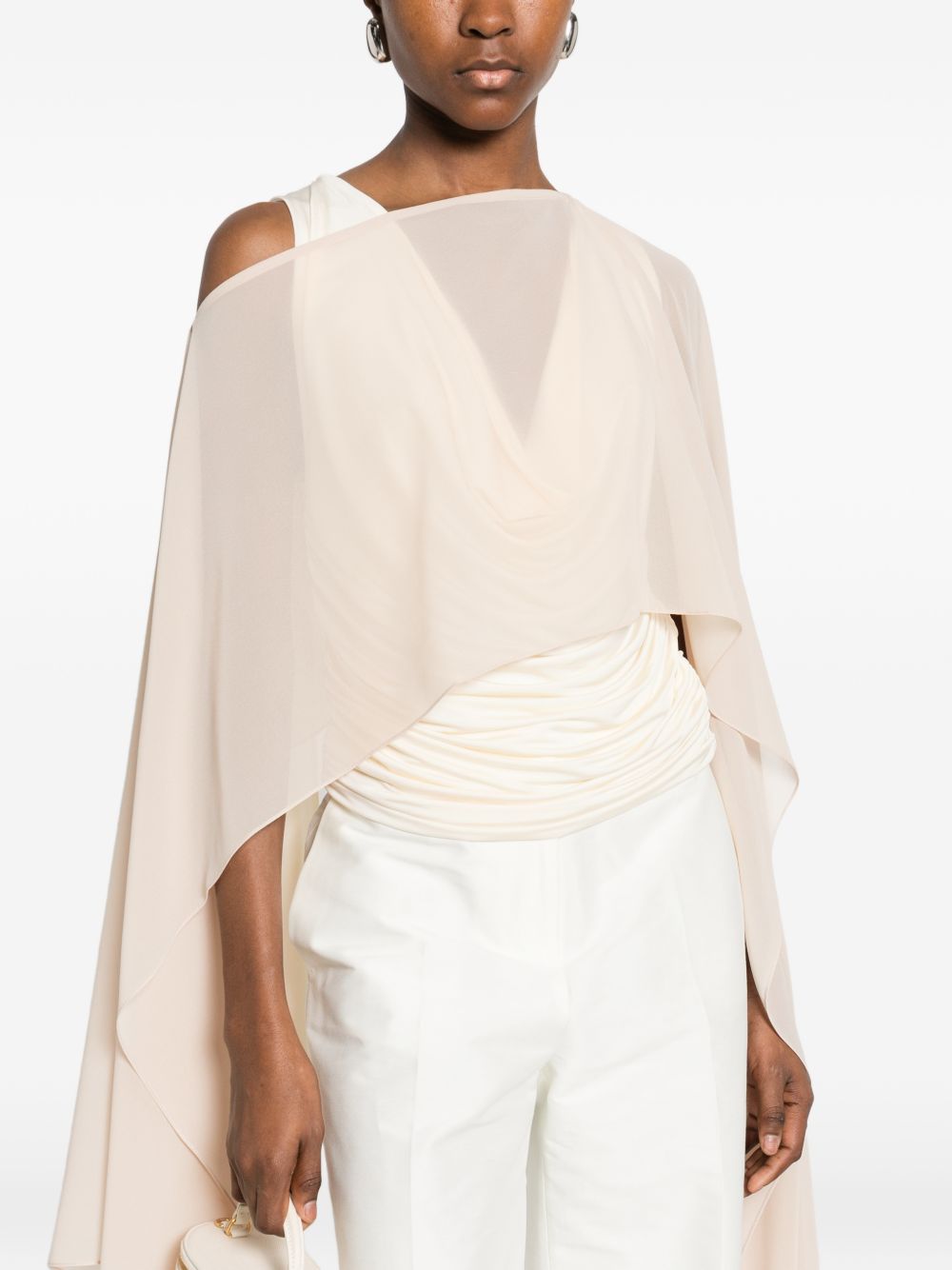 Gianluca Capannolo Scarfs Beige 26EC0480010 (gianluca capannolo / シャツ・ブラウス ) | gianluca capannolo (ジャンルカ カパンノロ)(3)