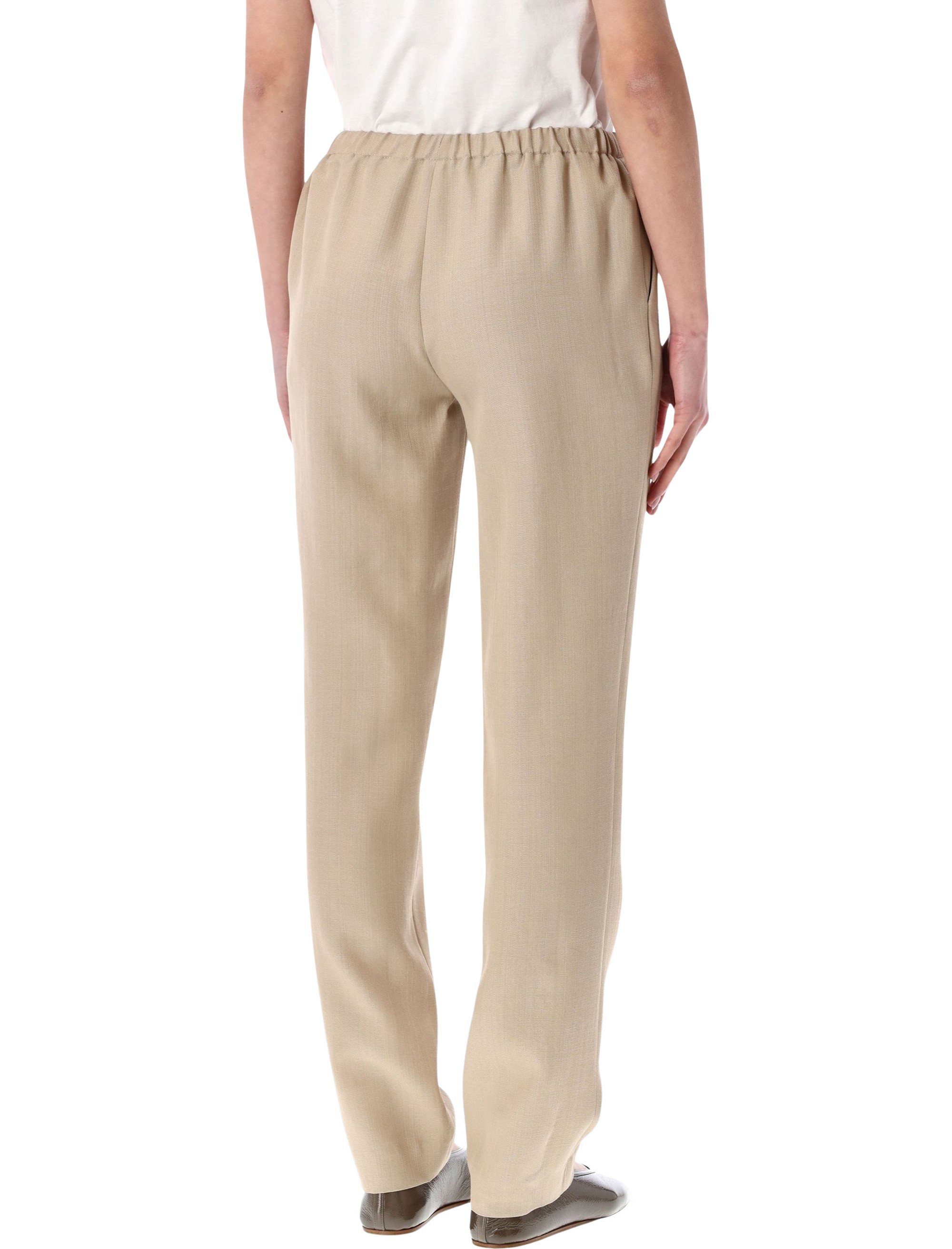 LOULOU Trousers Beige SCOTBEIGE (LOULOU STUDIO / パンツ ) | LOULOU STUDIO (ルルスタジオ)(1)