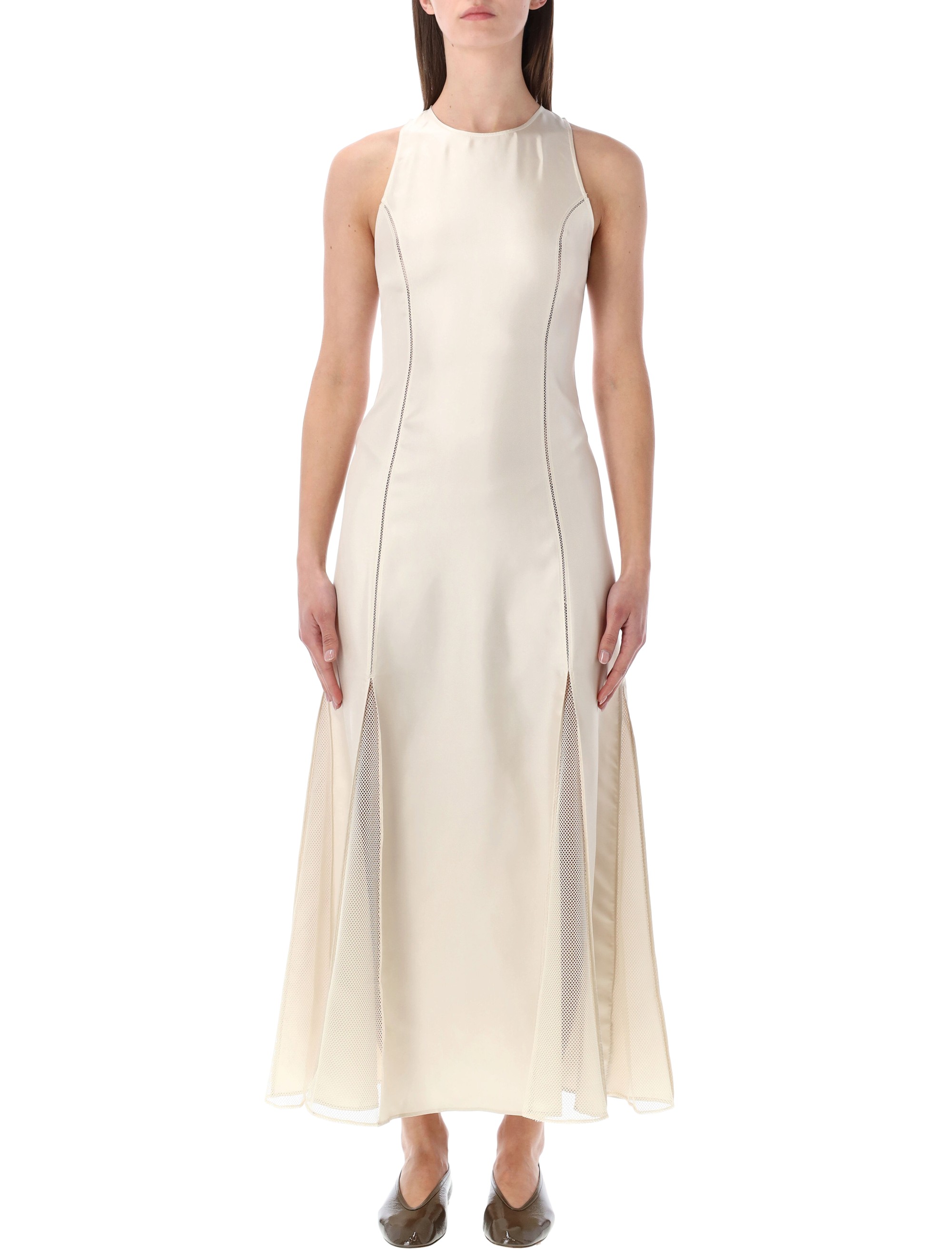 LOULOU Dresses White IRAKAIVORY (LOULOU STUDIO / ワンピース・ドレス・オールインワン ) | LOULOU STUDIO (ルルスタジオ)