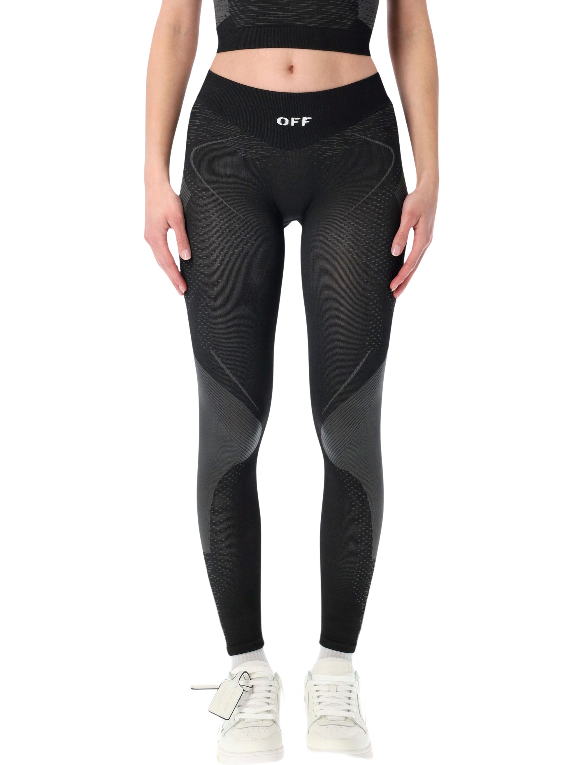 Off-White Trousers Black OWVV01HS26KNI0011001 (Off-White / アクティブウェア ) | Off-White (オフホワイト)