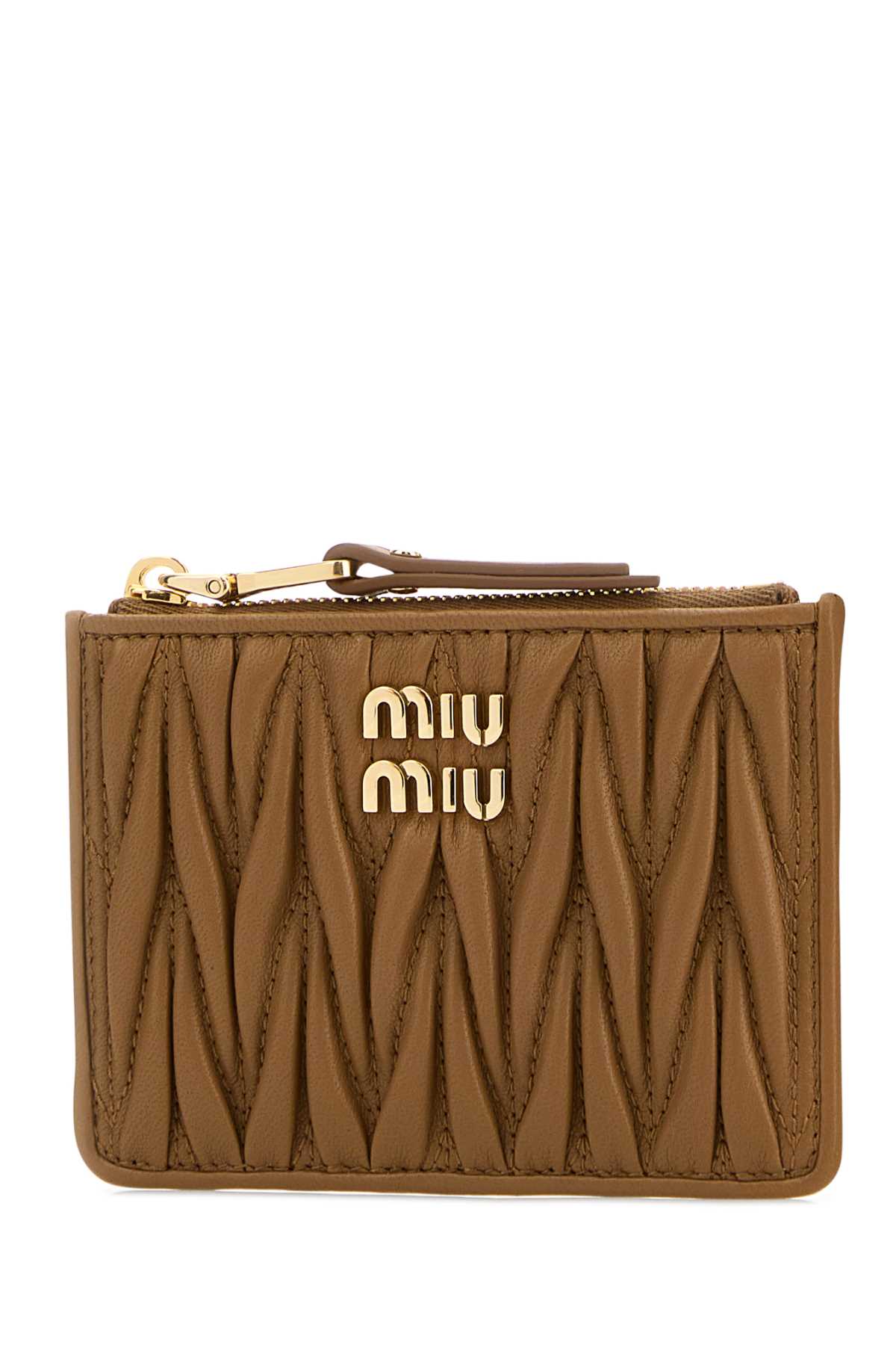 Caramel nappa leather card holder 5MC093AFPPF098L (MIU MIU / 財布・カードケース ) | MIU MIU (ミュウミュウ)(1)