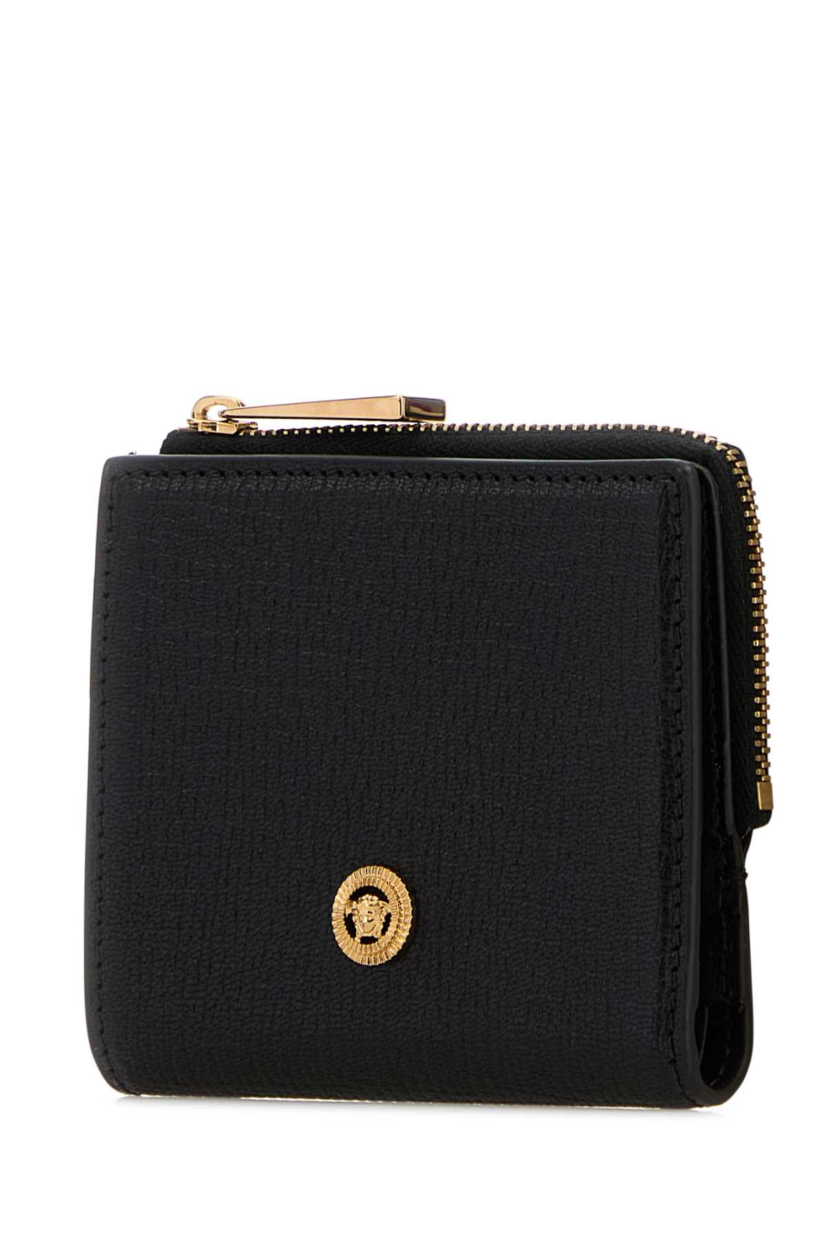 Black leather wallet 10218761A105441B00V (VERSACE / 財布・カードケース ) | VERSACE (ヴェルサーチェ)(1)