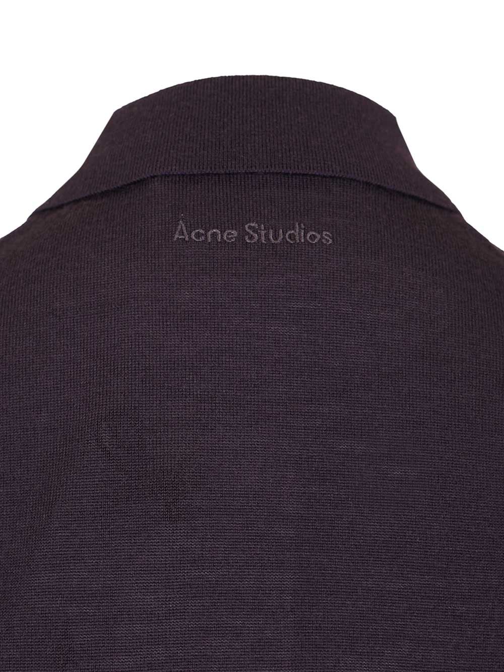 Layered wool polo shirt A60644CWP (Acne Studios / ポロシャツ ) | Acne Studios (アクネ ストゥディオズ)(4)