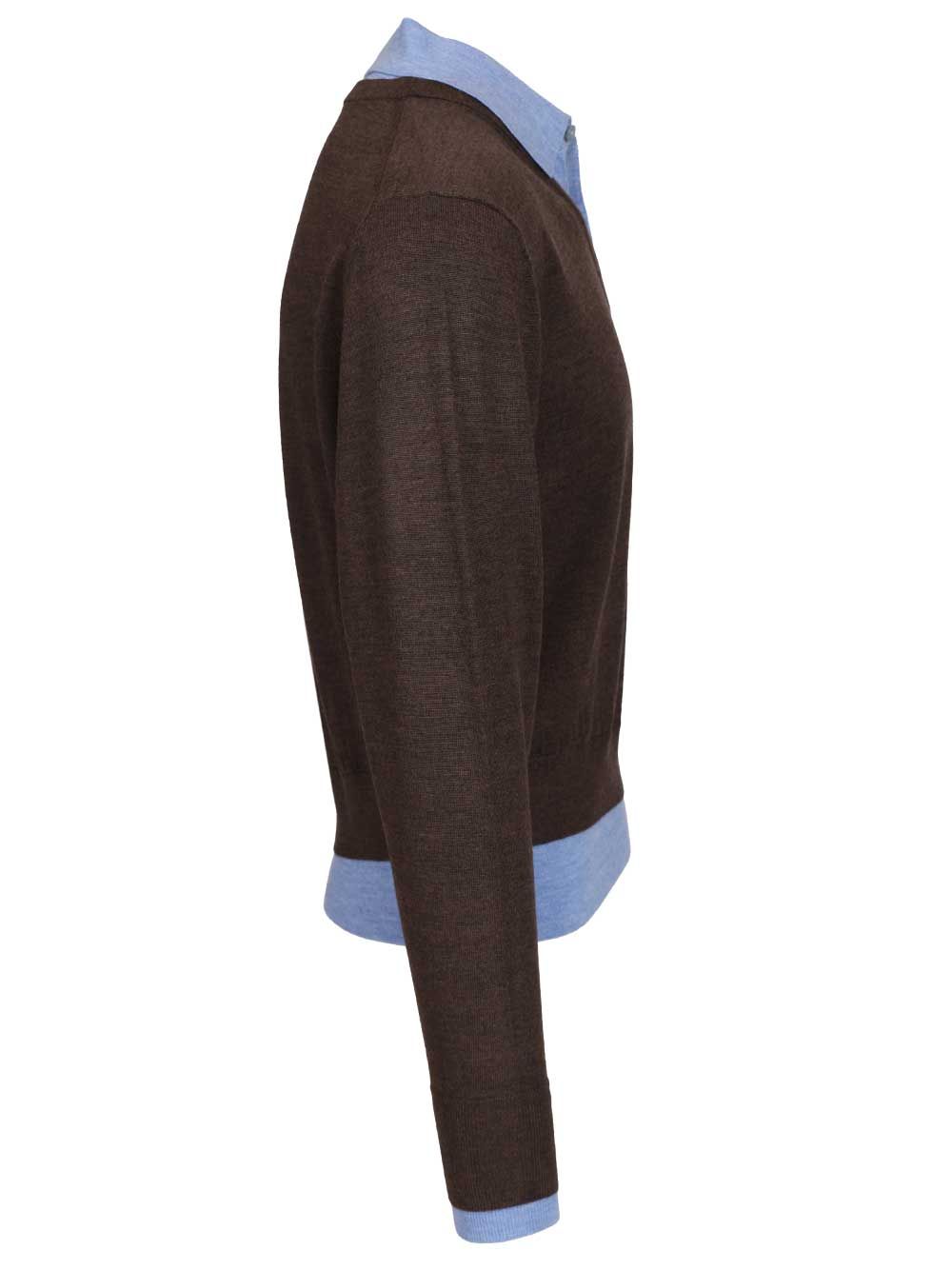 Layered wool sweater A60645AI8 (Acne Studios / スウェット・フーディー ) | Acne Studios (アクネ ストゥディオズ)(2)