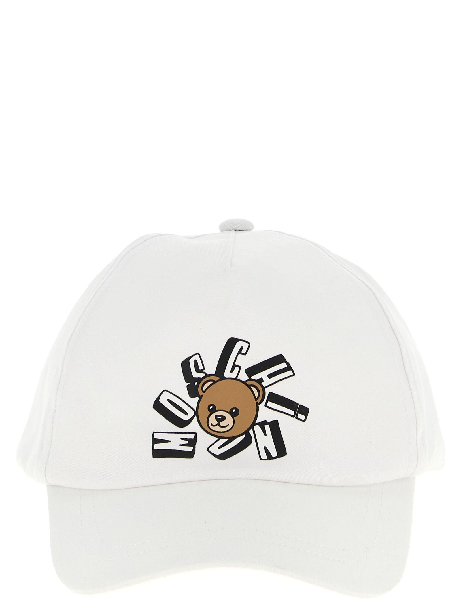 Cotton cap HVX01NLOA00BIANCOOTTICO (MOSCHINO / 帽子 ) | MOSCHINO (モスキーノ)