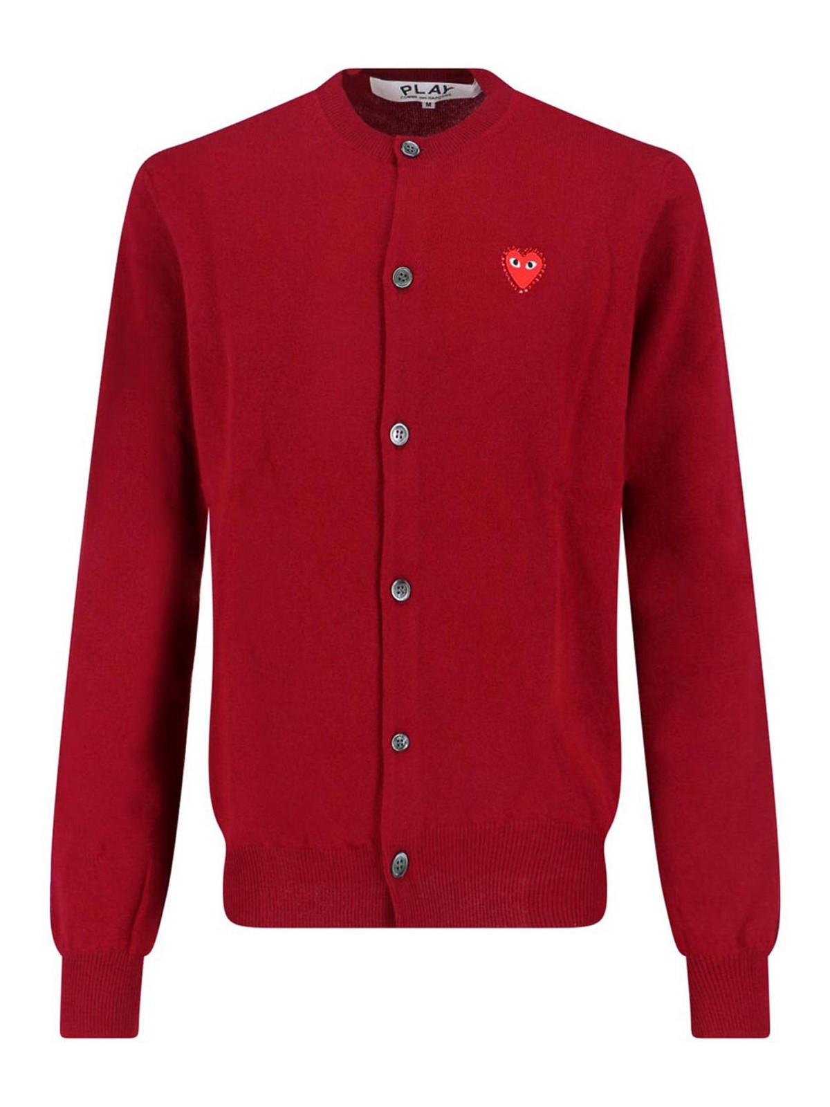 Cardigan Logo AXN8020514 (PLAY Comme Des Garçons / ニット・セーター・カーディガン ) | PLAY Comme Des Garçons (プレイ コムデギャルソン)