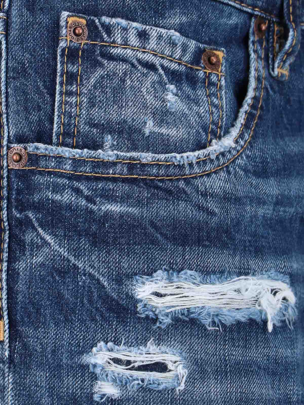 Jeans Slim S74LB1838D30011470 (Dsquared2 / ジーンズ ) | Dsquared2 (ディースクエアード)(3)