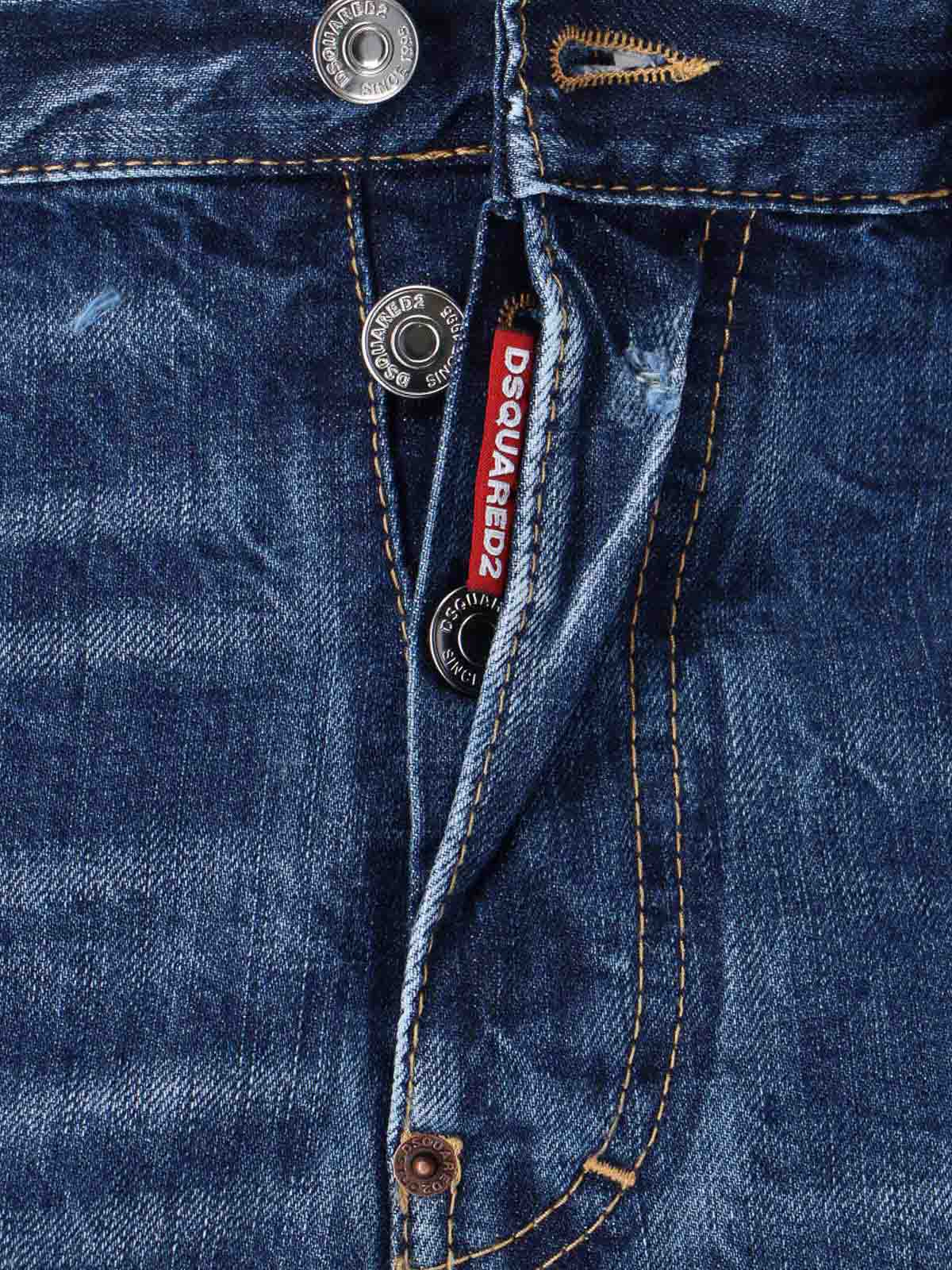 Jeans Slim S74LB1838D30011470 (Dsquared2 / ジーンズ ) | Dsquared2 (ディースクエアード)(4)