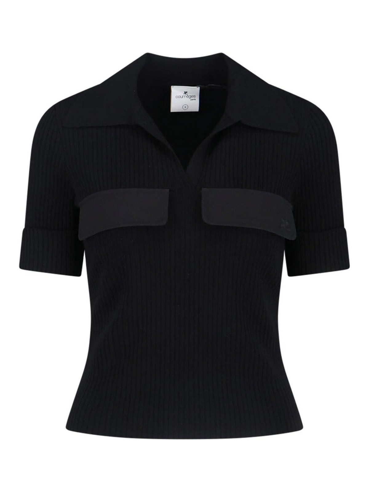 Polo Logo 126MPO053FI00019999 (Courrèges / ニット・セーター・カーディガン ) | Courrèges (クレージュ)