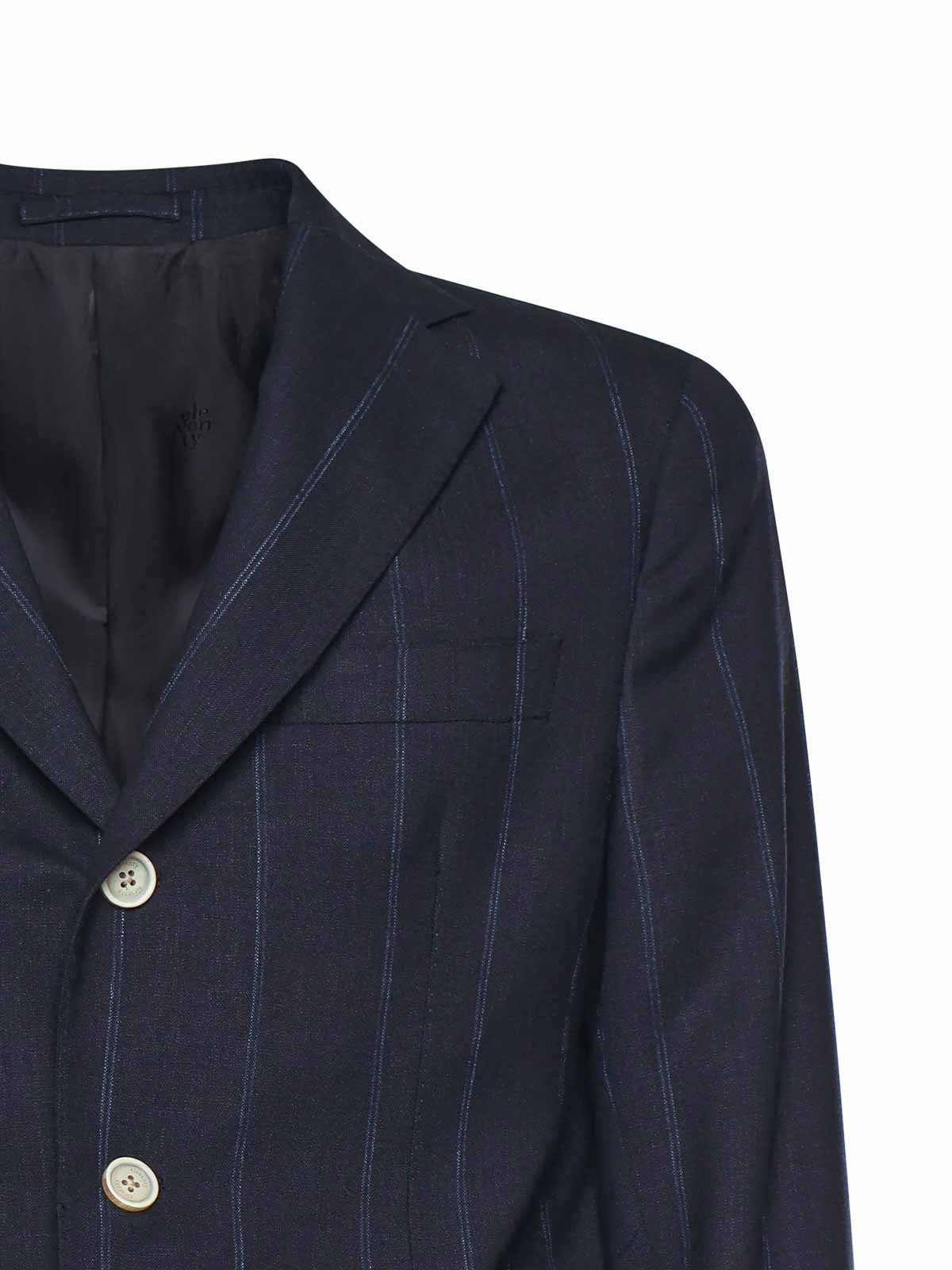 Single-Breasted Pinstripe Suit M75ABUD01TES0M09111 (eleventy / スーツ ) | eleventy (イレブンティ)(1)