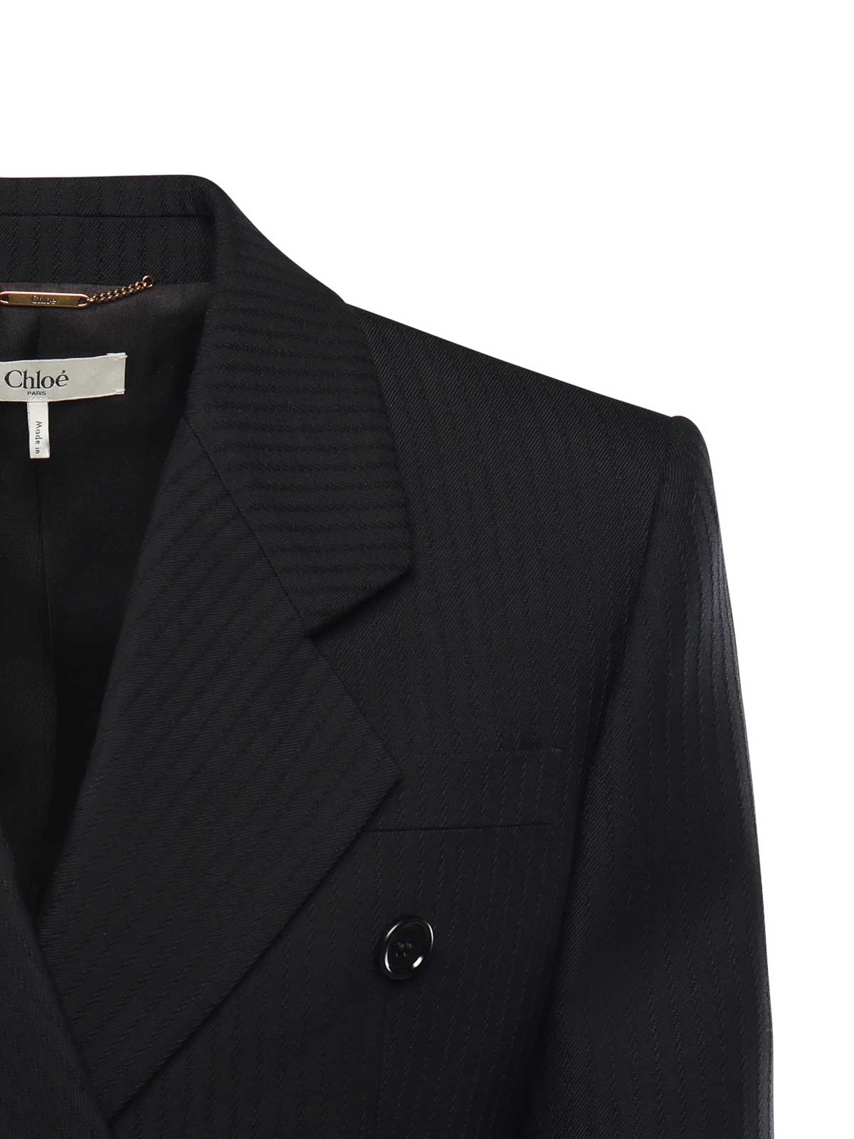 Short Striped Spencer Jacket CH26SVE76065001 (Chloé / ブレザー・ジャケット ) | Chloé (クロエ)(1)