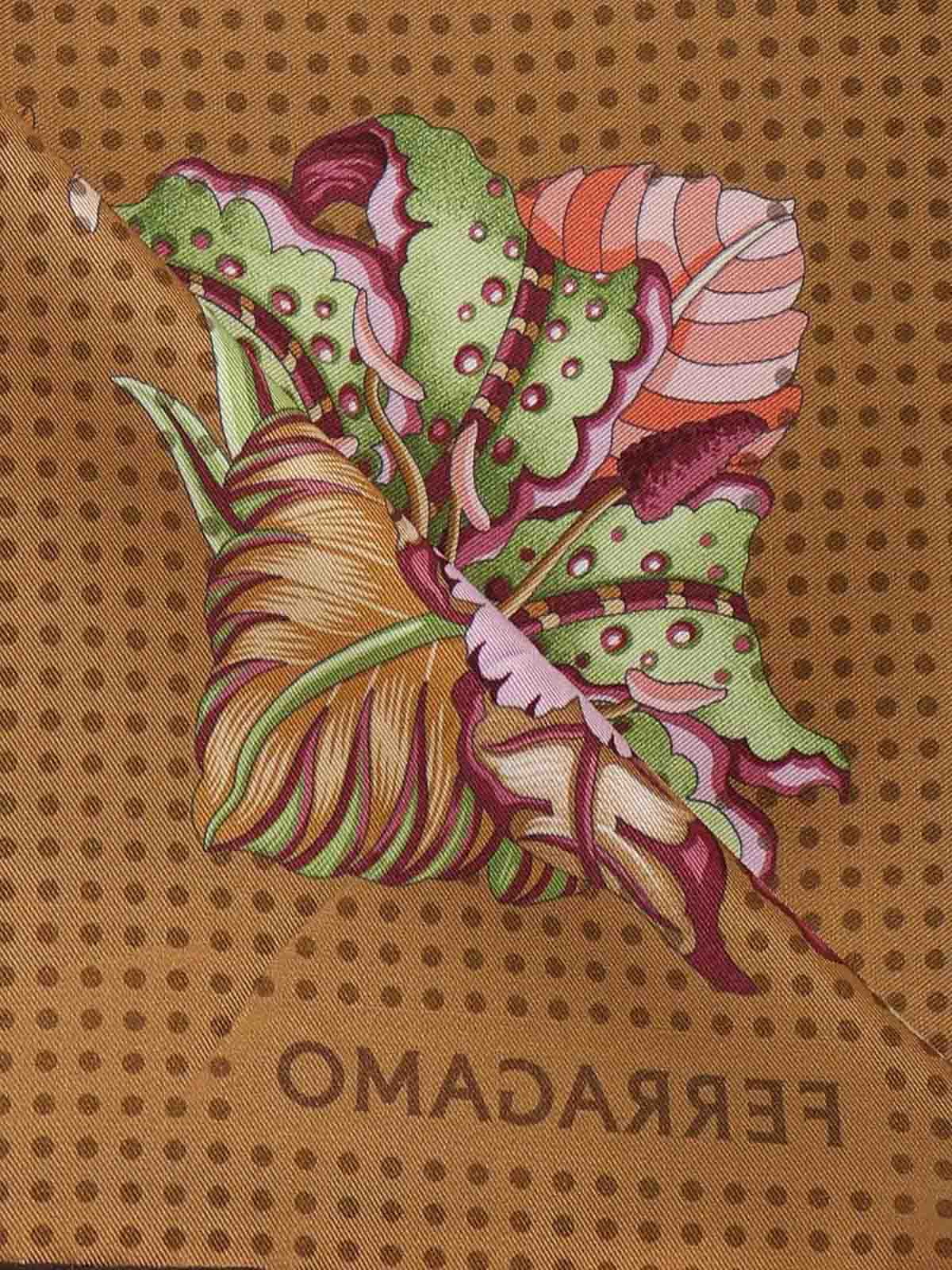 Printed Silk Scarf 310229E19 (FERRAGAMO / スカーフ・マフラー ) | FERRAGAMO (フェラガモ)(1)