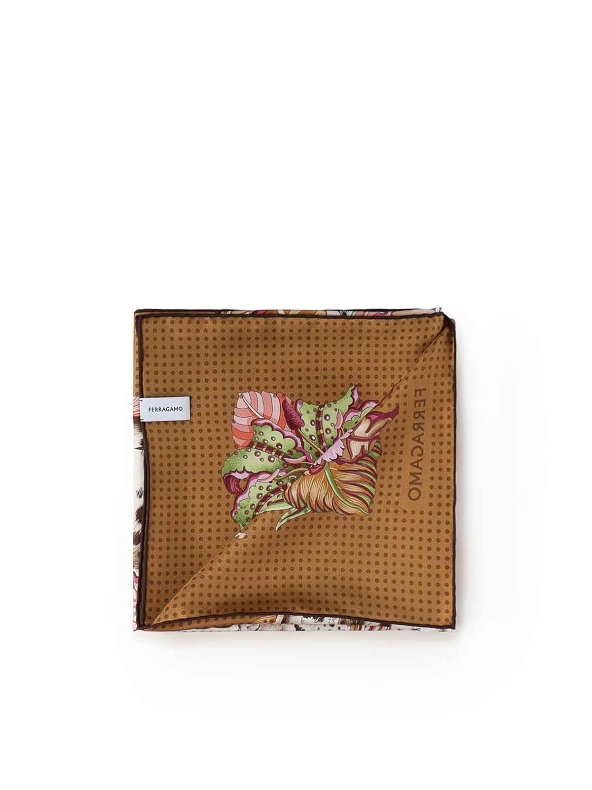 Printed Silk Scarf 310229E19 (FERRAGAMO / スカーフ・マフラー ) | FERRAGAMO (フェラガモ)(2)