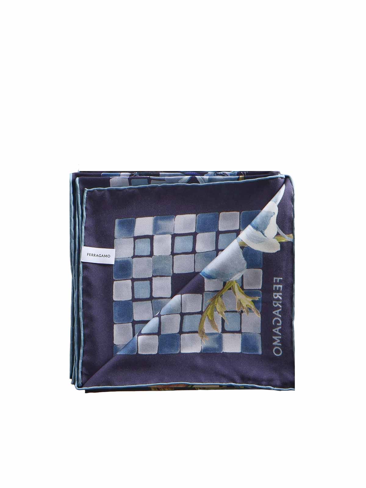 Silk Scarf With Print 310208E19 (FERRAGAMO / スカーフ・マフラー ) | FERRAGAMO (フェラガモ)(2)