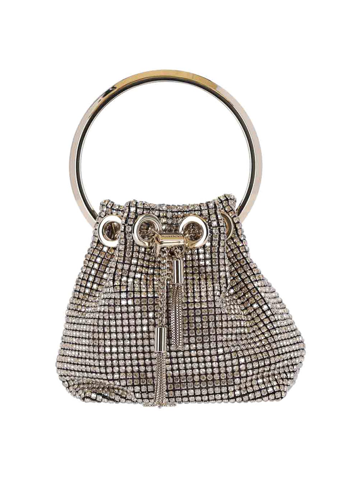 Micro bag MICROBONBONBXWCHAMPAGNELIGHTGOLD (JIMMY CHOO / ハンドバッグ・ショルダーバッグ ) | JIMMY CHOO (ジミー チュウ)