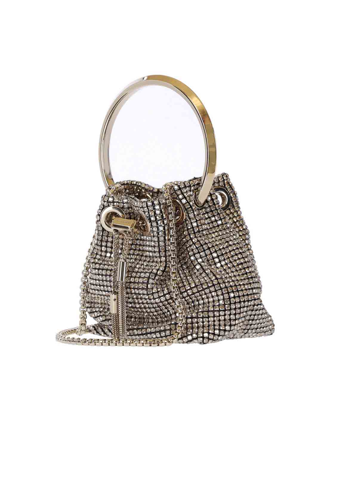 Micro bag MICROBONBONBXWCHAMPAGNELIGHTGOLD (JIMMY CHOO / ハンドバッグ・ショルダーバッグ ) | JIMMY CHOO (ジミー チュウ)(1)