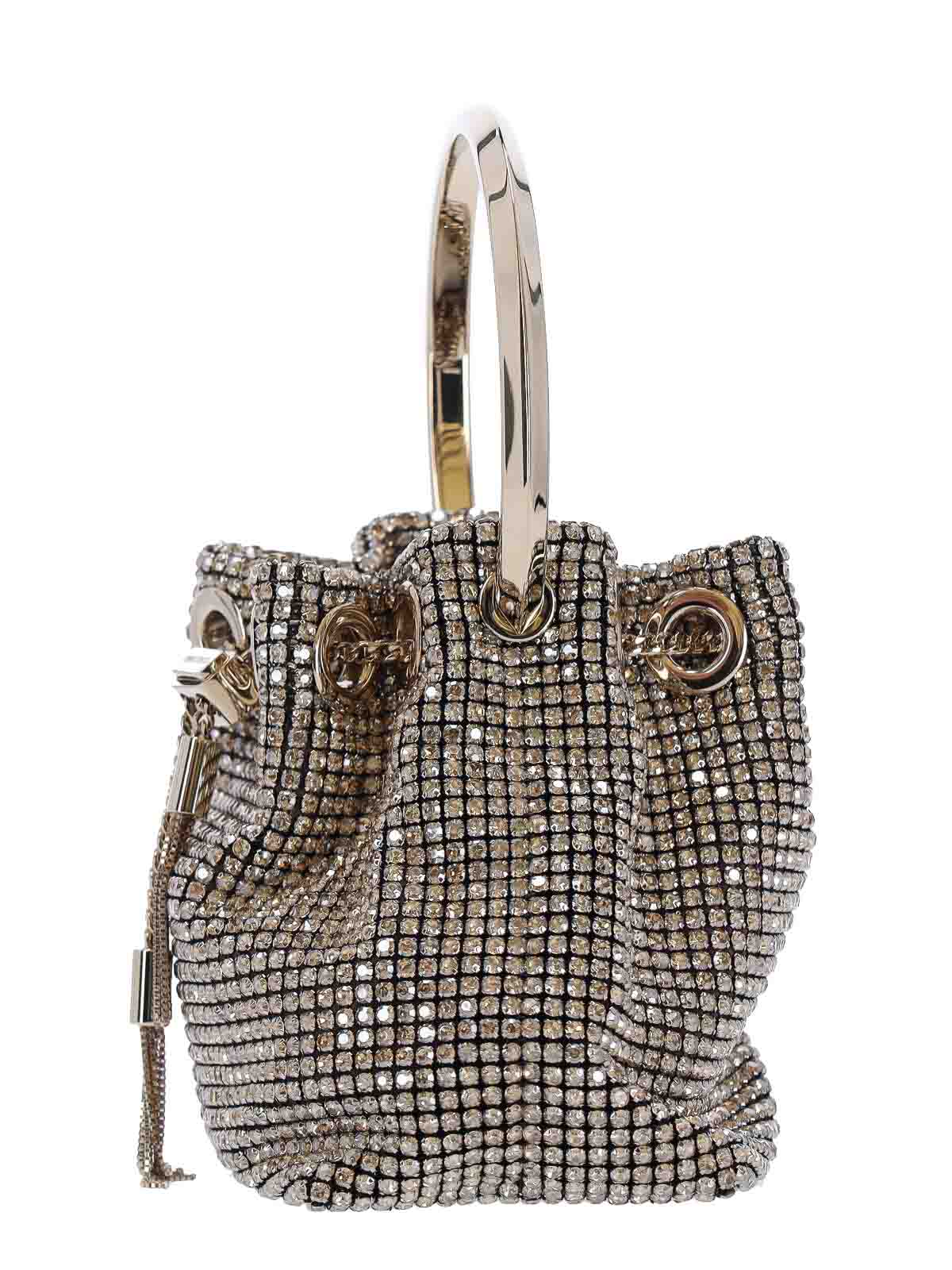 Micro bag MICROBONBONBXWCHAMPAGNELIGHTGOLD (JIMMY CHOO / ハンドバッグ・ショルダーバッグ ) | JIMMY CHOO (ジミー チュウ)(3)