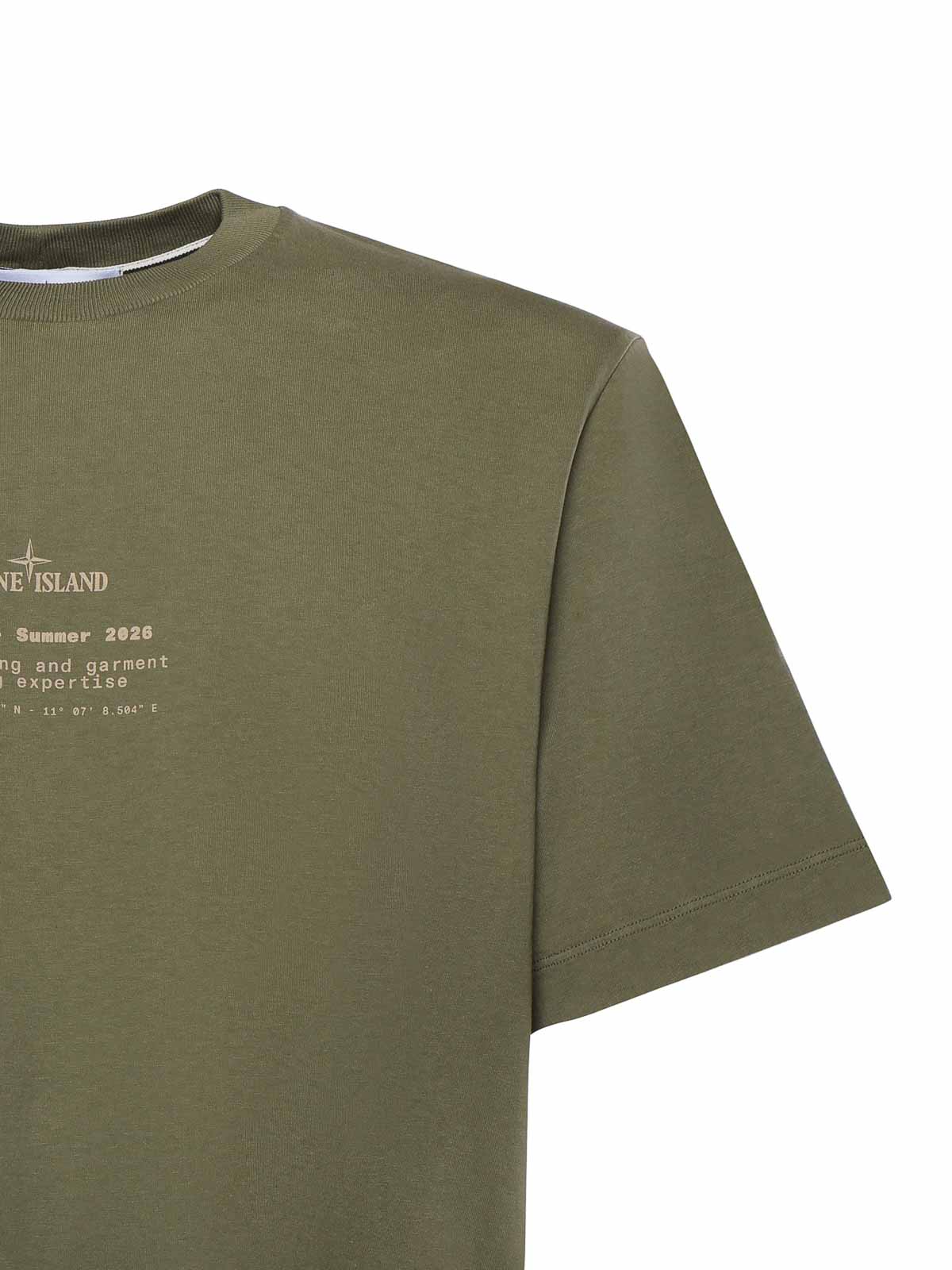 T-Shirt With Print L1S152100001S0285V005G (STONE ISLAND / Tシャツ・カットソー ) | STONE ISLAND (ストーンアイランド)(1)