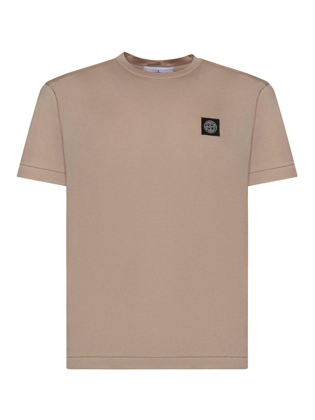 Cotton Jersey T-Shirt With Compass Patch L1S152100027S0013V009A (STONE ISLAND / Tシャツ・カットソー ) | STONE ISLAND (ストーンアイランド)