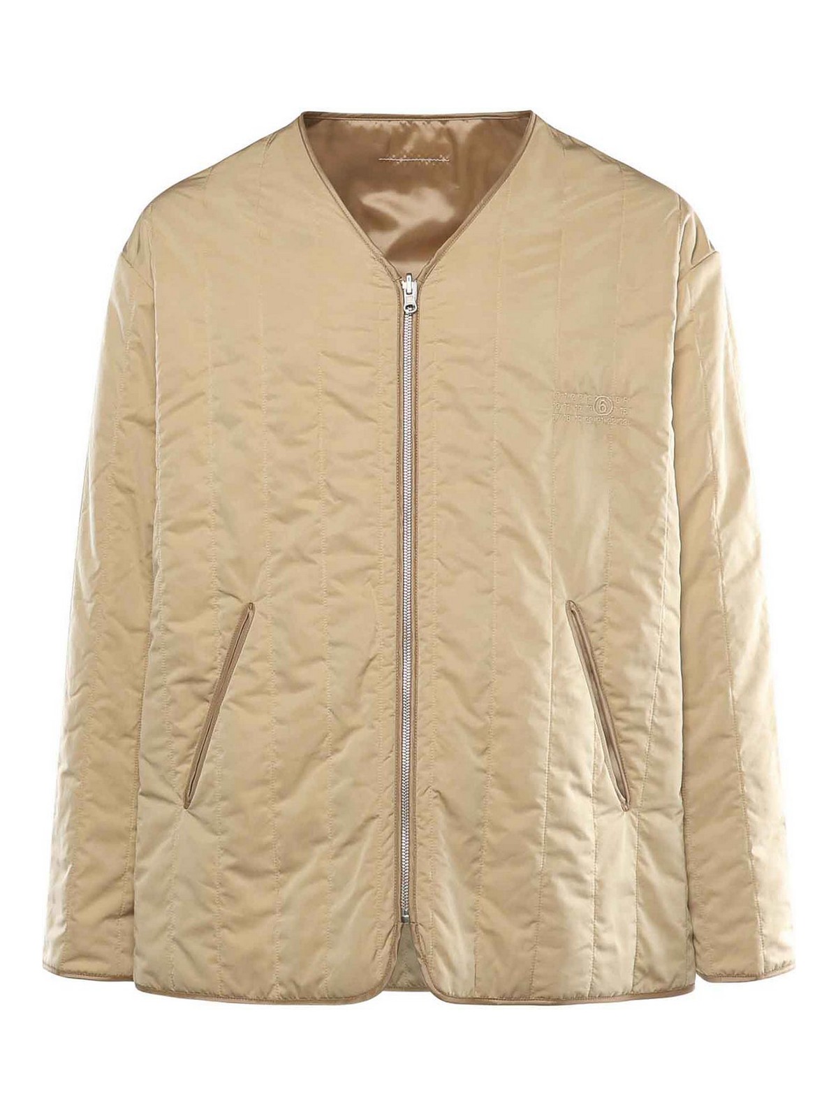 Reversible Jacket With Logo SH0AM0074MTN134961 (MM6 Maison Margiela / カジュアルジャケット ) | MM6 Maison Margiela (エムエムシックス)