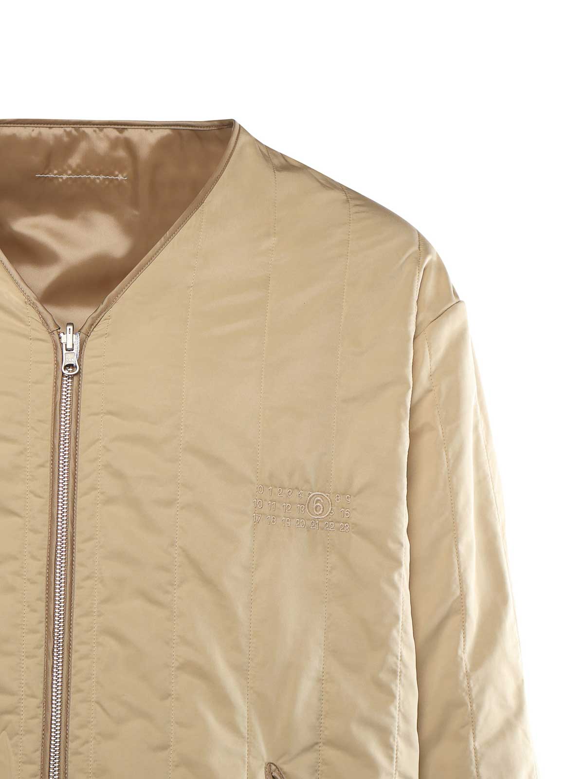 Reversible Jacket With Logo SH0AM0074MTN134961 (MM6 Maison Margiela / カジュアルジャケット ) | MM6 Maison Margiela (エムエムシックス)(1)