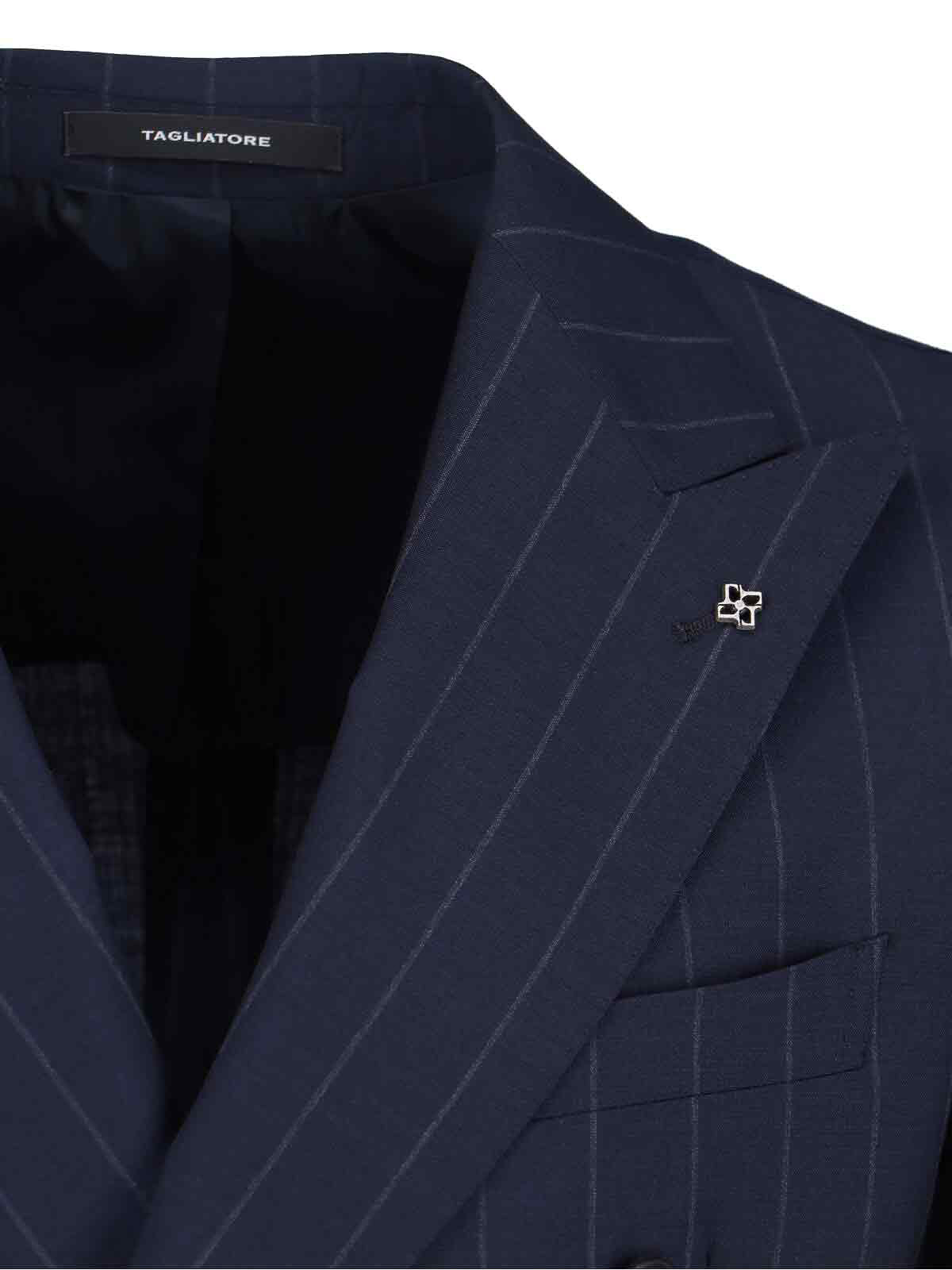 Double-breasted suit 2SVS20B11PE120007B3147 (TAGLIATORE / スーツ ) | TAGLIATORE (タリアトーレ)(3)
