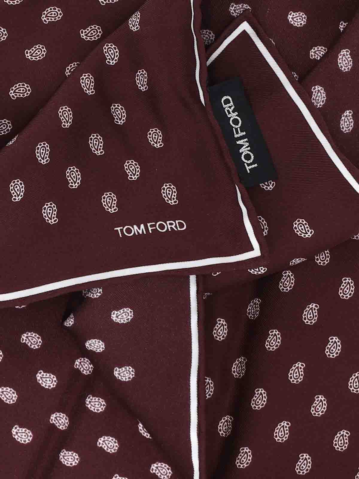 Silk Twill Pocket Square SPR001S0210RAF (TOM FORD / スカーフ・マフラー ) | TOM FORD (トムフォード)(2)
