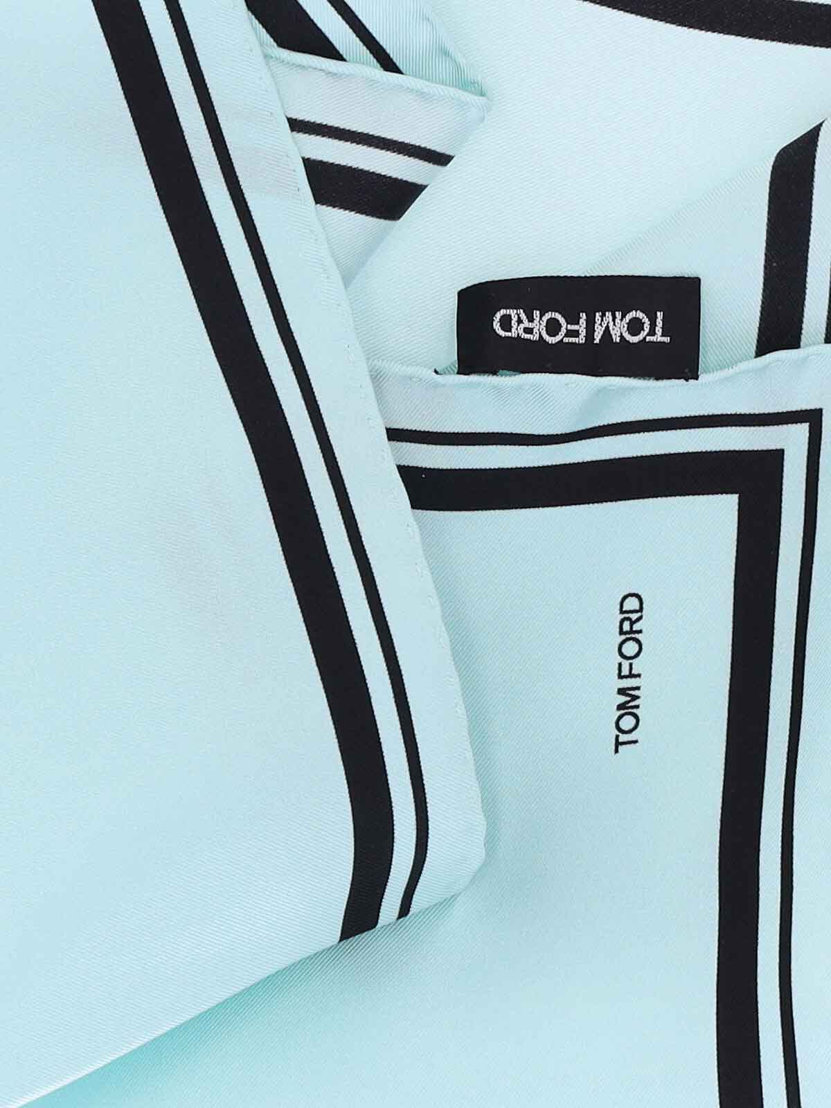 Silk Twill Pocket Square SPR001S0212GAC (TOM FORD / スカーフ・マフラー ) | TOM FORD (トムフォード)(2)