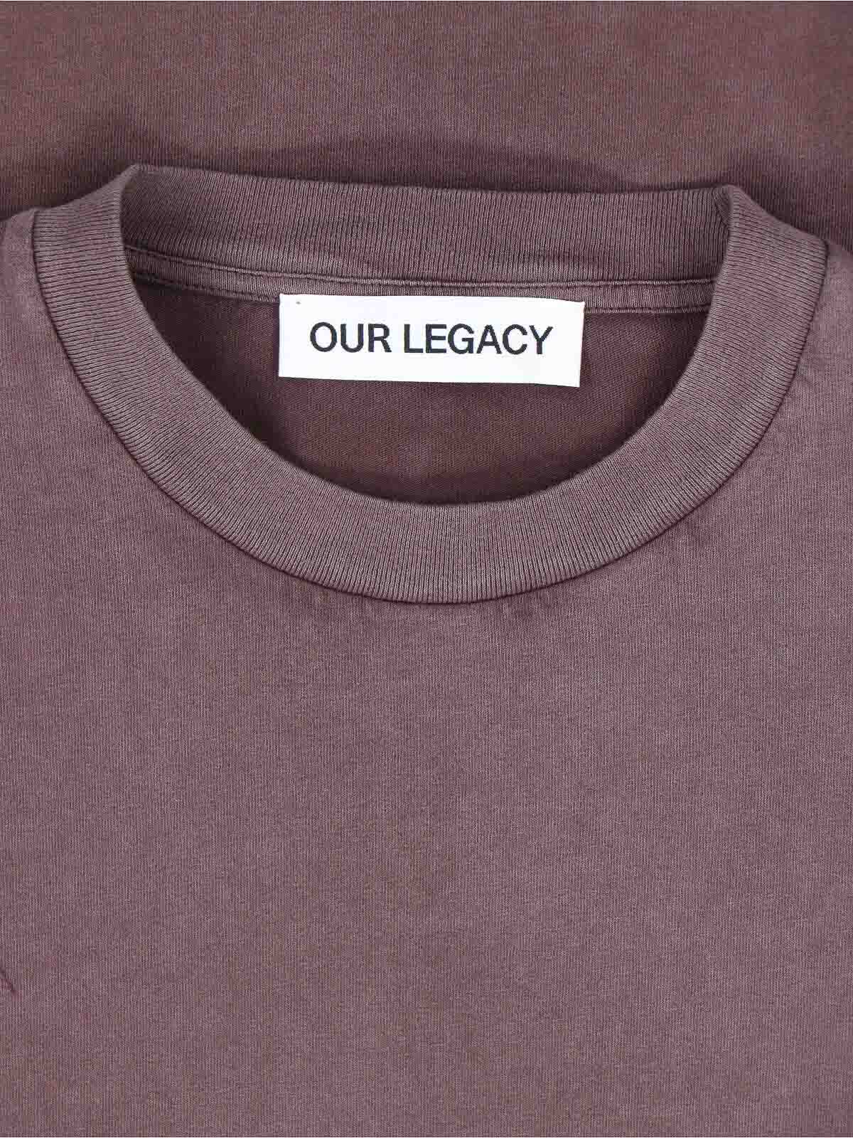 T-Shirt M2266BWBWORNBROWNLEGACYJERSEY (OUR LEGACY / Tシャツ・カットソー ) | OUR LEGACY (アワーレガシー)(2)