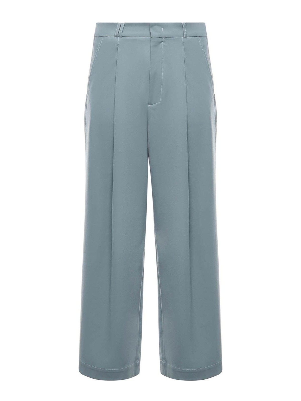 Super Loose Trousers With Pleats PT016V1BLU (BONSAI / パンツ ) | BONSAI (ボンサイ)