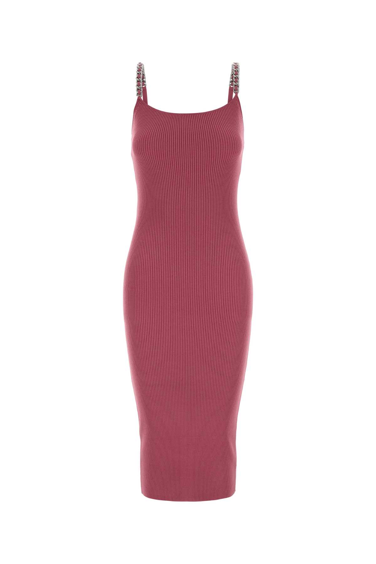 Dark pink stretch jersey dress MR683BQ33DROSEWOOD (MICHAEL MICHAEL KORS / ワンピース・ドレス・オールインワン ) | MICHAEL MICHAEL KORS (マイケル・マイケル・コース)