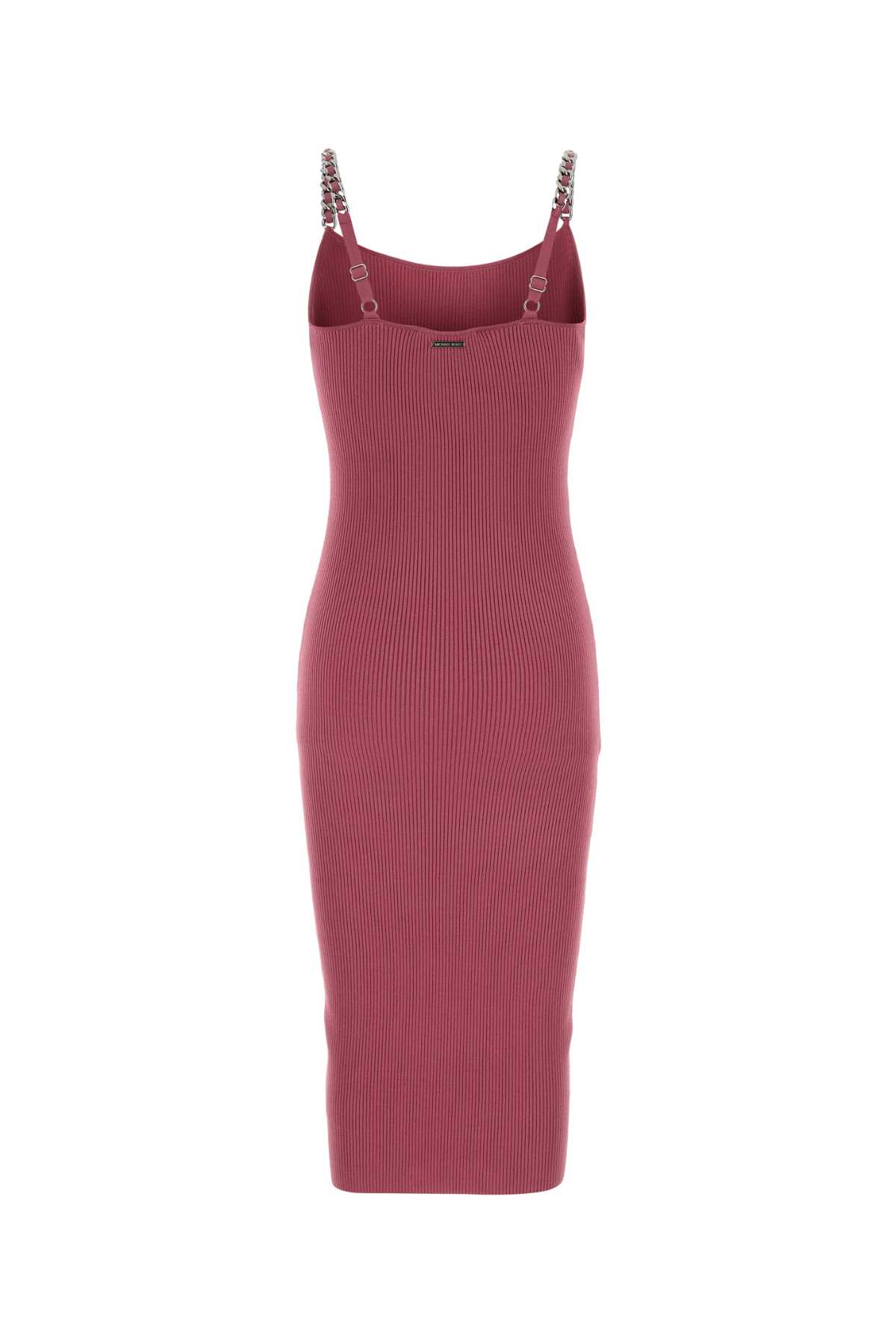 Dark pink stretch jersey dress MR683BQ33DROSEWOOD (MICHAEL MICHAEL KORS / ワンピース・ドレス・オールインワン ) | MICHAEL MICHAEL KORS (マイケル・マイケル・コース)(1)