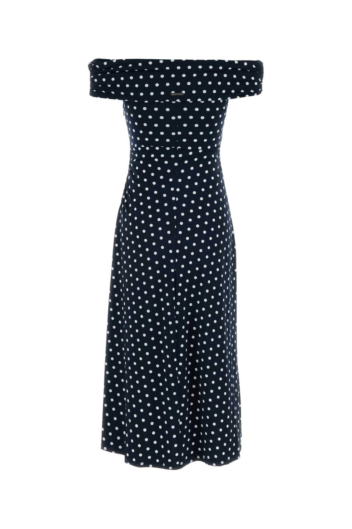 Printed stretch jersey dress MR683GLKA7MIDNIGHTBLUE (MICHAEL MICHAEL KORS / ワンピース・ドレス・オールインワン ) | MICHAEL MICHAEL KORS (マイケル・マイケル・コース)(1)