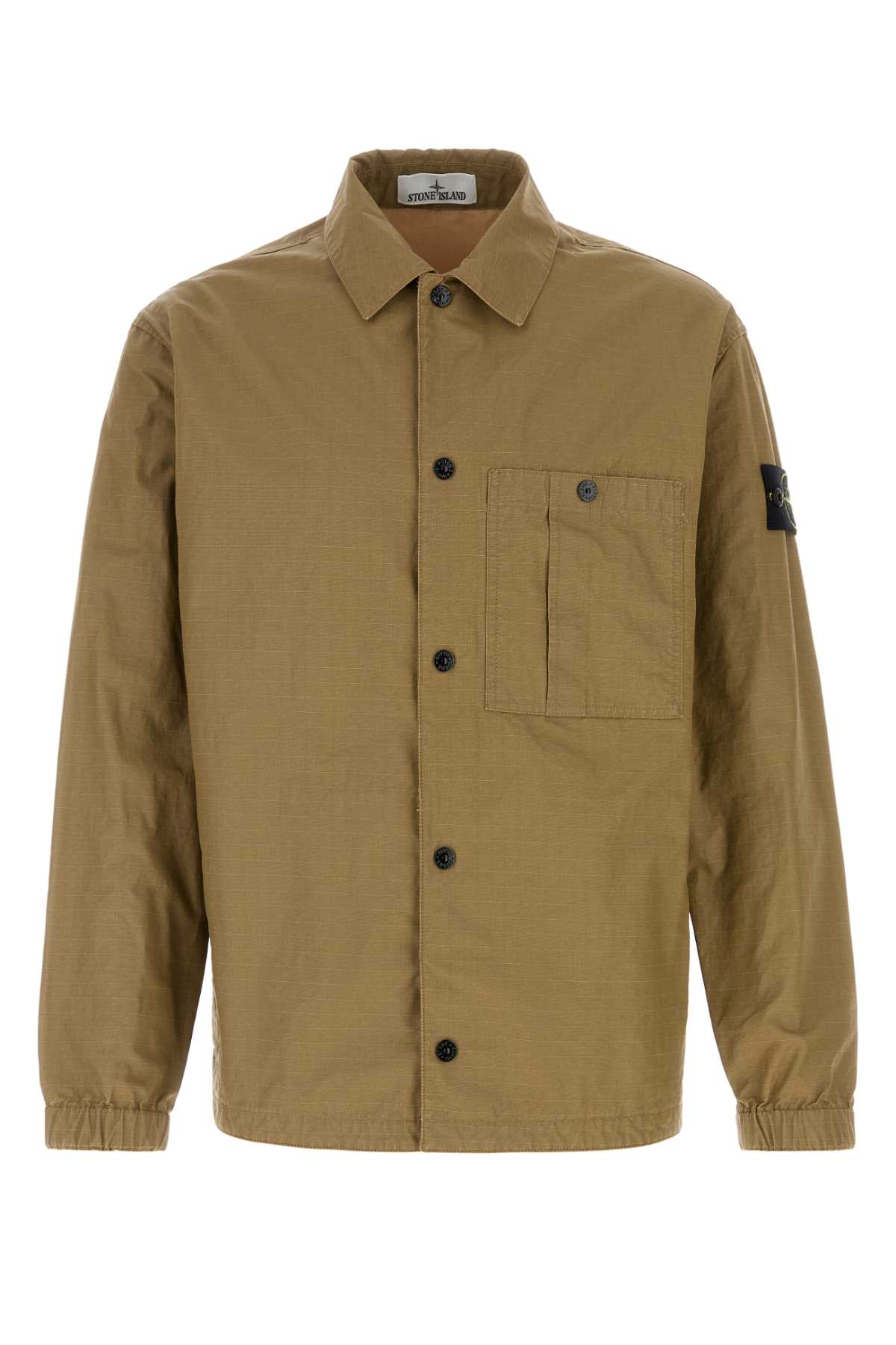 Khaki cotton jacket L1S151200018S0299V005G (STONE ISLAND / カジュアルジャケット ) | STONE ISLAND (ストーンアイランド)