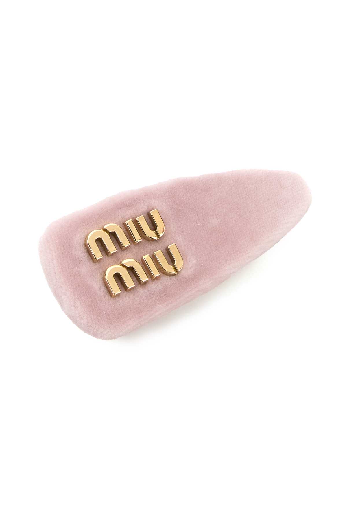 Pink velvet hair clip 5IF092068F0E18 (MIU MIU / ヘッドアクセサリー ) | MIU MIU (ミュウミュウ)(1)