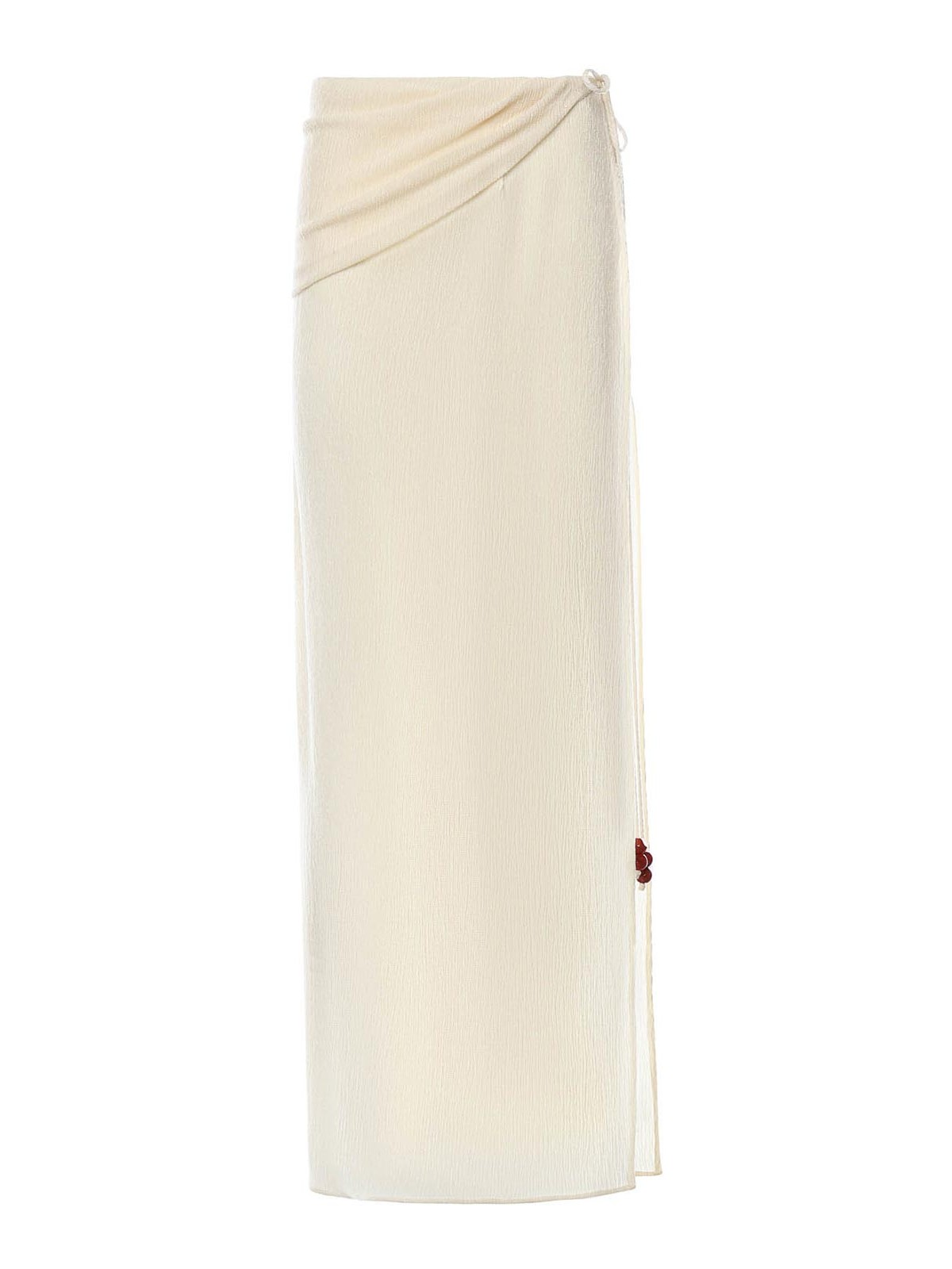 Long Draped Skirt With Beads 305426 (MAGDA BUTRYM / スカート ) | MAGDA BUTRYM (マグダブトリム)