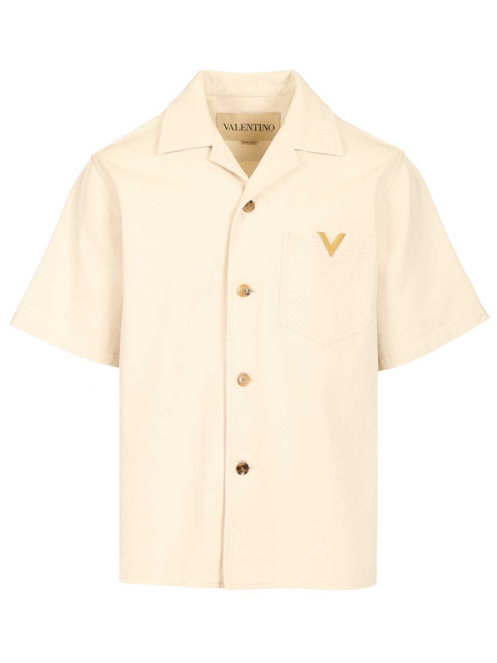 Valentino denim bowling shirt 8V3DBA10B9WA03 (Valentino Garavani / シャツ・ブラウス ) | Valentino Garavani (ヴァレンティノ)