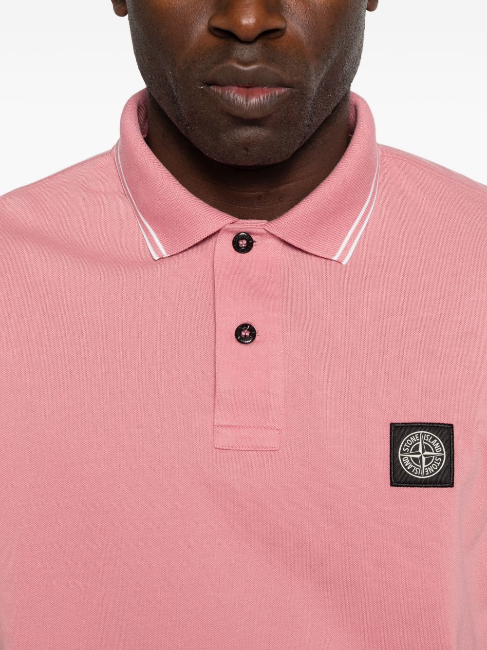 Stone Island T-shirts and Polos Pink L1S152200010S0018V008G (STONE ISLAND / ポロシャツ ) | STONE ISLAND (ストーンアイランド)(3)