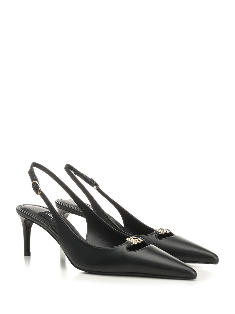 Lollo slingback in silk nappa CG0796A195380999 (Dolce & Gabbana / パンプス・ハイヒール ) | Dolce & Gabbana (ドルチェガッバーナ)(1)