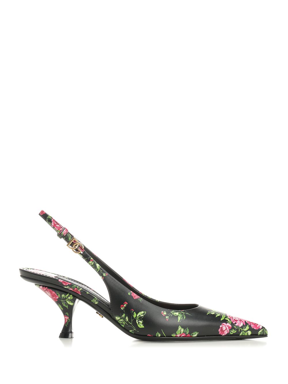Lollo slingback in printed leather CG1033AZ046HN5XP (Dolce & Gabbana / パンプス・ハイヒール ) | Dolce & Gabbana (ドルチェガッバーナ)