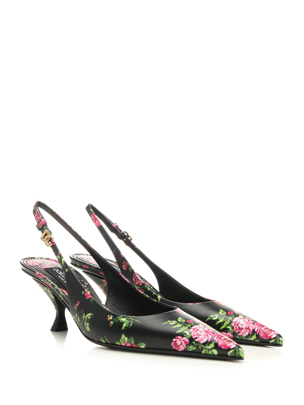 Lollo slingback in printed leather CG1033AZ046HN5XP (Dolce & Gabbana / パンプス・ハイヒール ) | Dolce & Gabbana (ドルチェガッバーナ)(1)