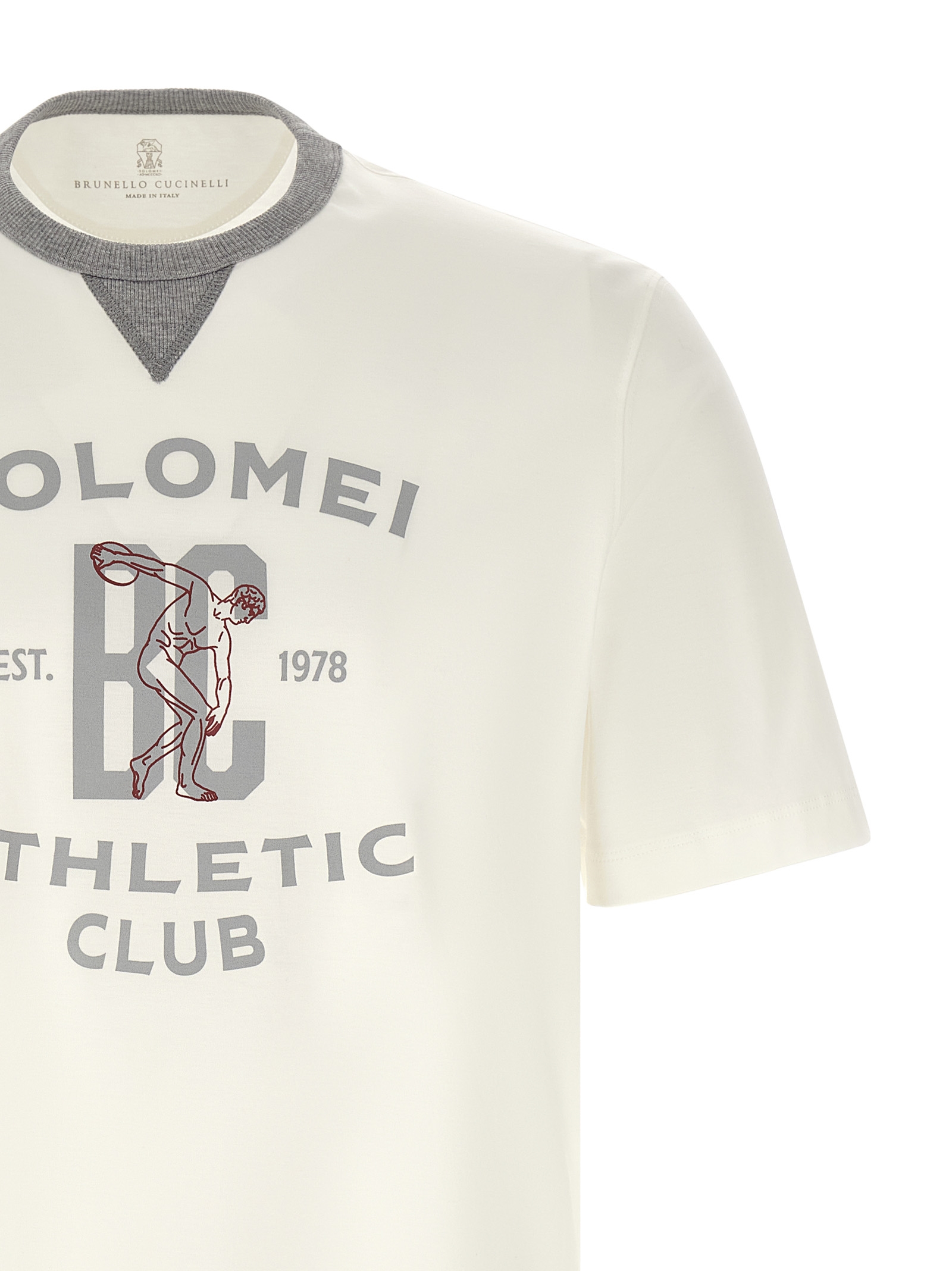 Printed T-shirt M0B131001GCFR27 (Brunello Cucinelli / Tシャツ・カットソー ) | Brunello Cucinelli (ブルネロ・クチネリ)(2)