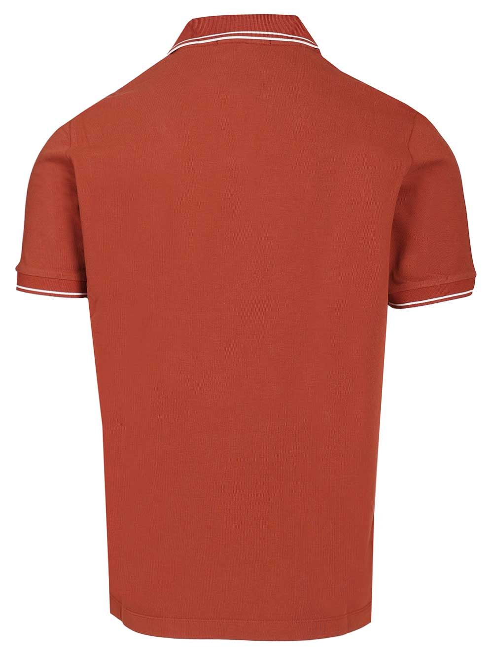 Organic cotton polo shirt 2200010S0018V0015 (STONE ISLAND / ポロシャツ ) | STONE ISLAND (ストーンアイランド)(1)